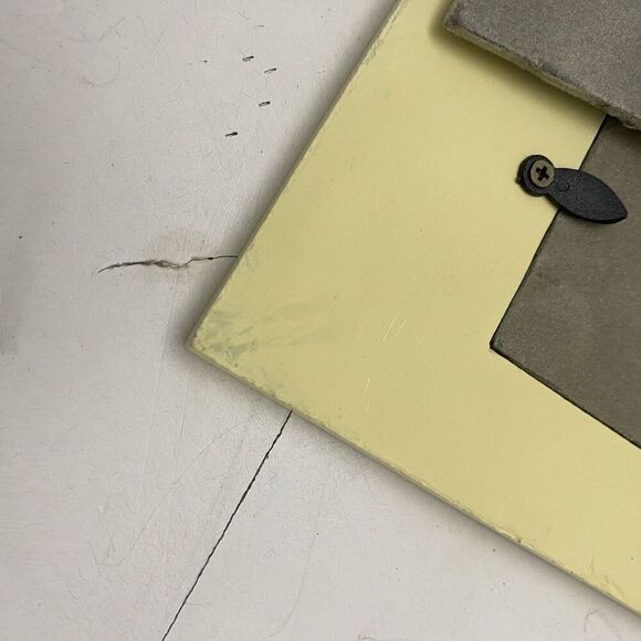 Vtg Exposures Hand Painted "January" Months of the Year 4X6 Picture Frame Winter - Picture 12 of 14